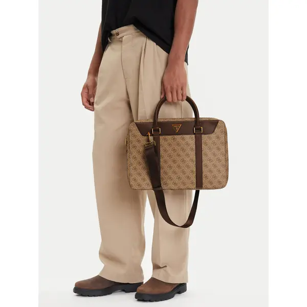 Guess Torba za laptop Guess Vezzola Smart HMEVZL P3138 Bež