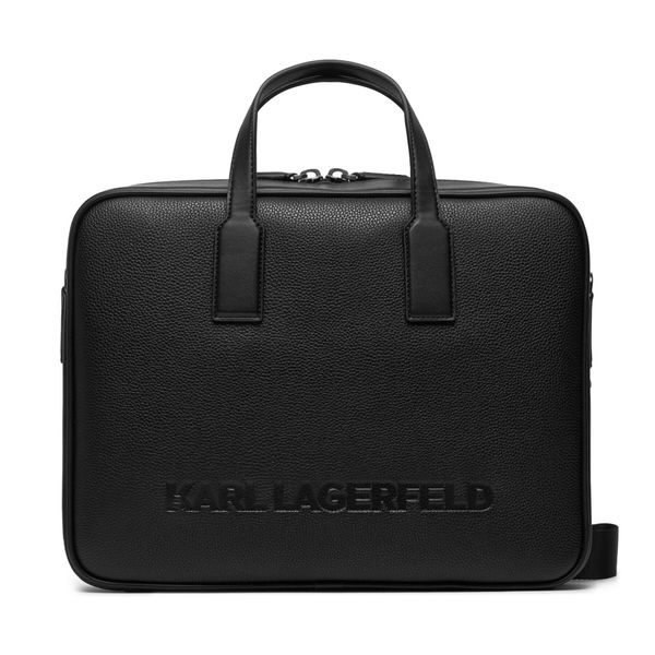 KARL LAGERFELD Torba za laptop KARL LAGERFELD 241M3058 Black