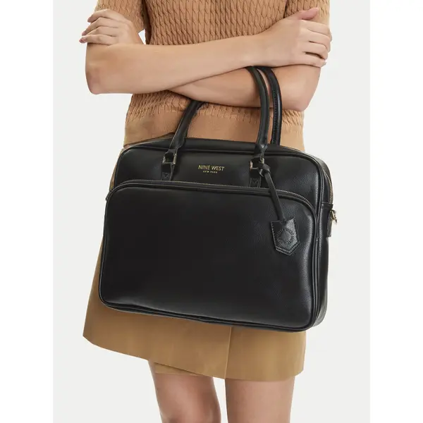 Nine West Torba za laptop Nine West CEO-EMMA-LA482-2847 Crna