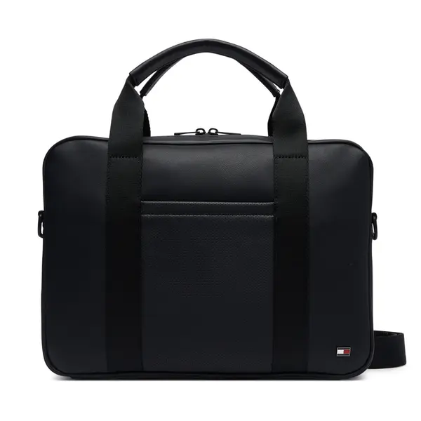 Tommy Hilfiger Torba za laptop Tommy Hilfiger AM0AM14727 Crna