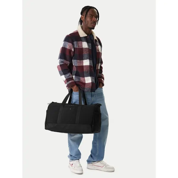 Tommy Hilfiger Torba za laptop Tommy Hilfiger Th Travel Duffle AM0AM14070 Crna