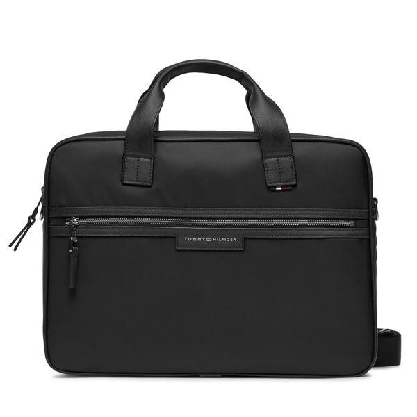 Tommy Hilfiger Torba za laptop Tommy Hilfiger Th Urban Repreve Computer Bag AM0AM11836 Black BDS