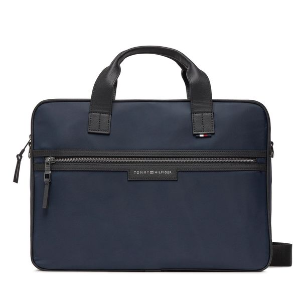 Tommy Hilfiger Torba za laptop Tommy Hilfiger Th Urban Repreve Computer Bag AM0AM11836 Space Blue DW6