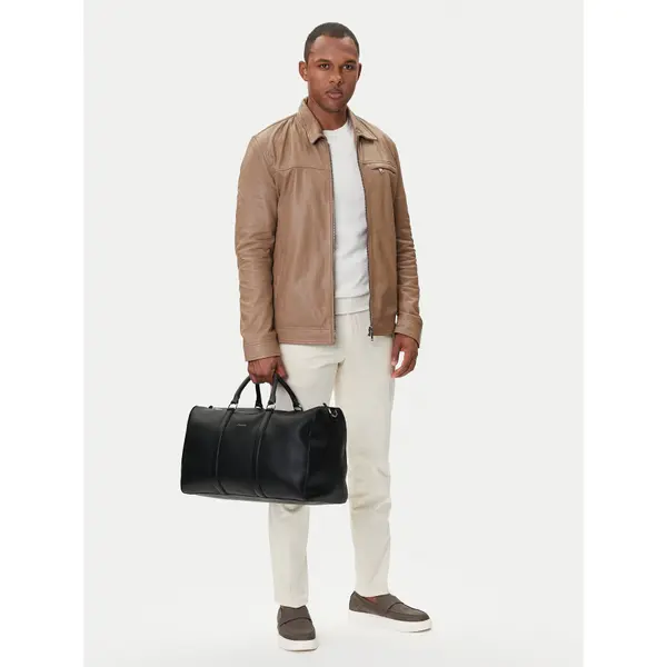 Calvin Klein Torba za vikend Calvin Klein Raised Duffle LV04D3158G Crna