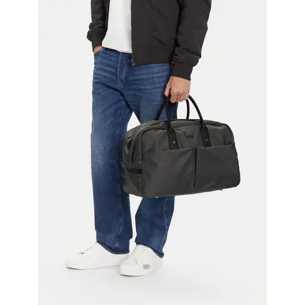 G-Star Raw Torba za vikend G-Star Raw EO-LEON-LX8740J Siva