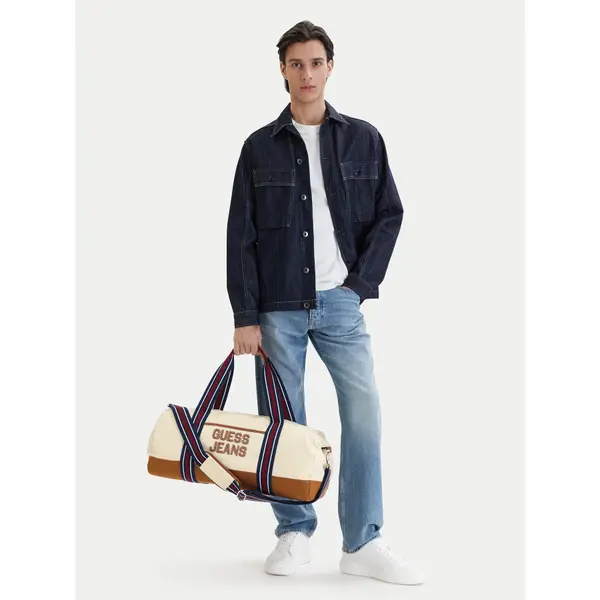 Guess Jeans Torba za vikend Guess Jeans M5BZ93 WL970 Écru