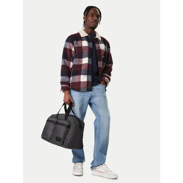 Tommy Hilfiger Torba za vikend Tommy Hilfiger Th Repreve Duffle AM0AM14008 Siva