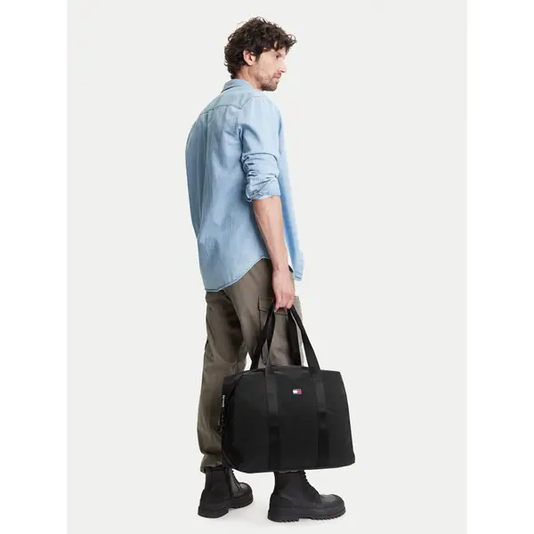 Tommy Jeans Torba za vikend Tommy Jeans Tjm Urban Duffle AM0AM13399 Crna