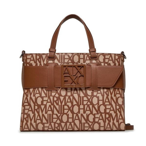 Armani Exchange Torbica Armani Exchange 942689 3F742 17511 Off White/Cuoio