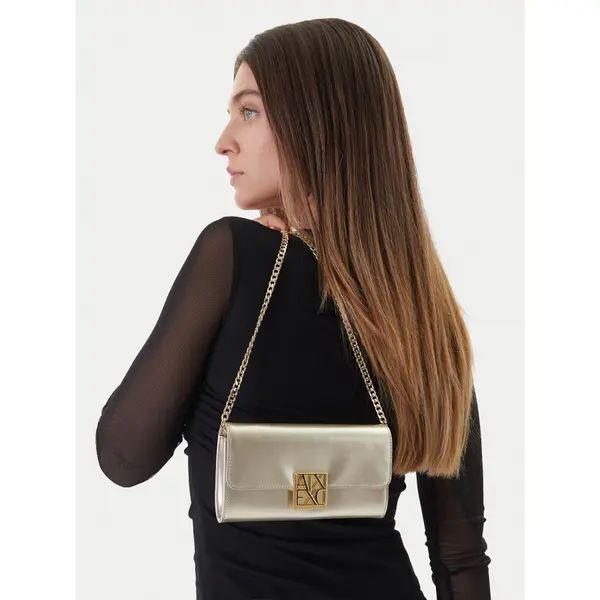 Armani Exchange Torbica Armani Exchange XW000358 AF21362 U1046 Zlatna