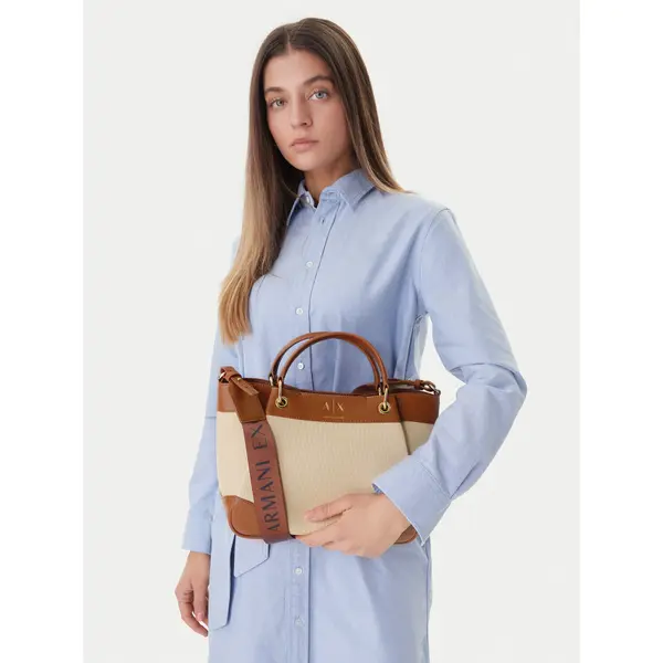 Armani Exchange Torbica Armani Exchange XW000393 AF22518 M6261 Bež