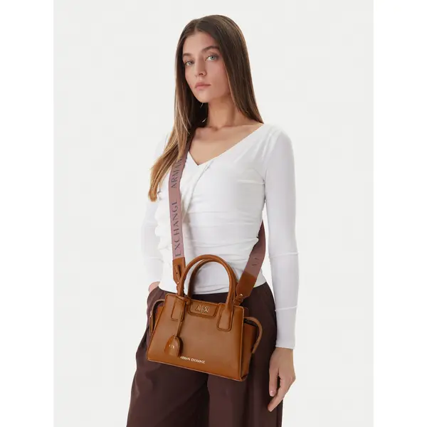 Armani Exchange Torbica Armani Exchange XW002159 AF19892 U6123 Smeđa