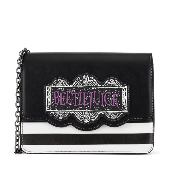 BEETLEJUICE Torbica BEETLEJUICE ACCCS-AW24-322WBBJ Crna
