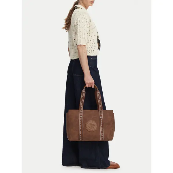 Beverly Hills Polo Club Torbica Beverly Hills Polo Club CWBEO-BHPC-L-007-10 Smeđa