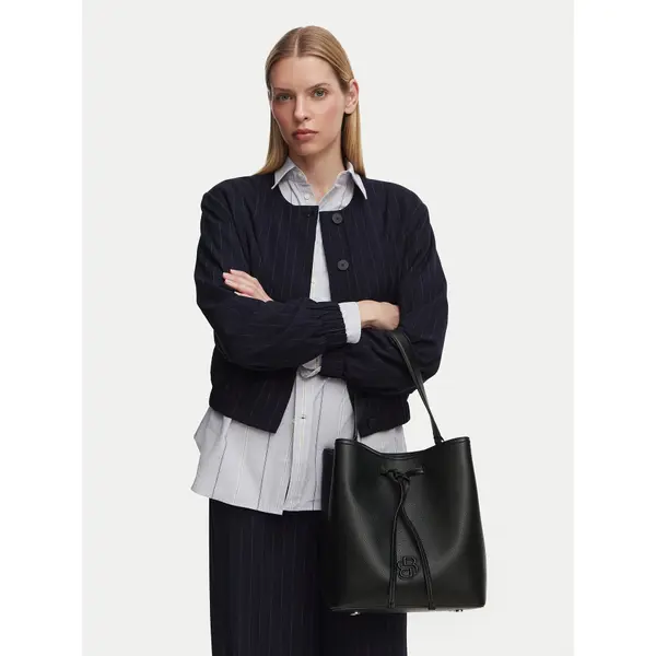 Boss Torbica BOSS Anett Drawstring 50567602 Crna