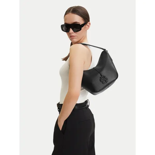 Boss Torbica BOSS Anett New Sm Hobo 50563172 Crna