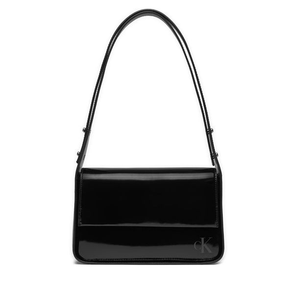 Calvin Klein Torbica Calvin Klein Block Ew Flap Shoulderbag25 S K60K611833 Black BEH