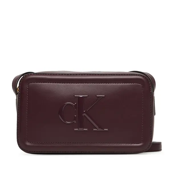 Calvin Klein Torbica Calvin Klein Bold Ck Camera Bag LV04F3220G Tamnocrvena