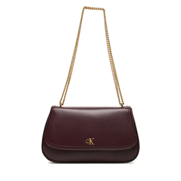 Calvin Klein Torbica Calvin Klein Ck Convertible Chain Medium Bag LV04F3171G Tamnocrvena
