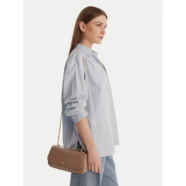Calvin Klein Torbica Calvin Klein Ck Convertible Chain Small Bag LV04F3172G Bež