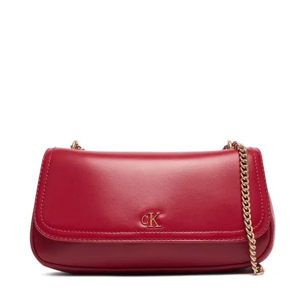Calvin Klein Torbica Calvin Klein Ck Convertible Chain Small Bag LV04F3172G Tamnocrvena