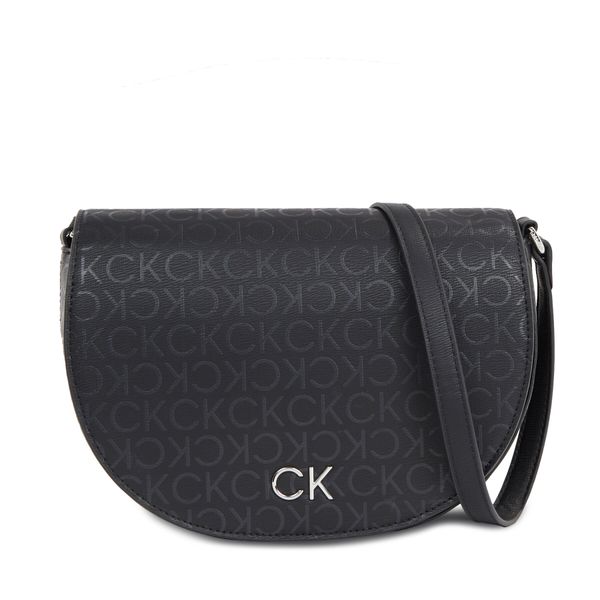 Calvin Klein Torbica Calvin Klein Ck Daily Saddle Bag_Epi Mono K60K611879 Black Epi Mono 0GJ