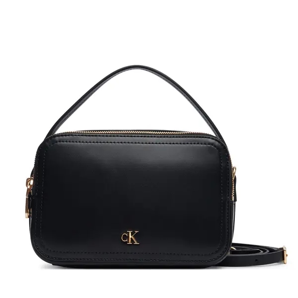 Calvin Klein Torbica Calvin Klein Ck Hardware Camera Bag LV04F3678G Crna
