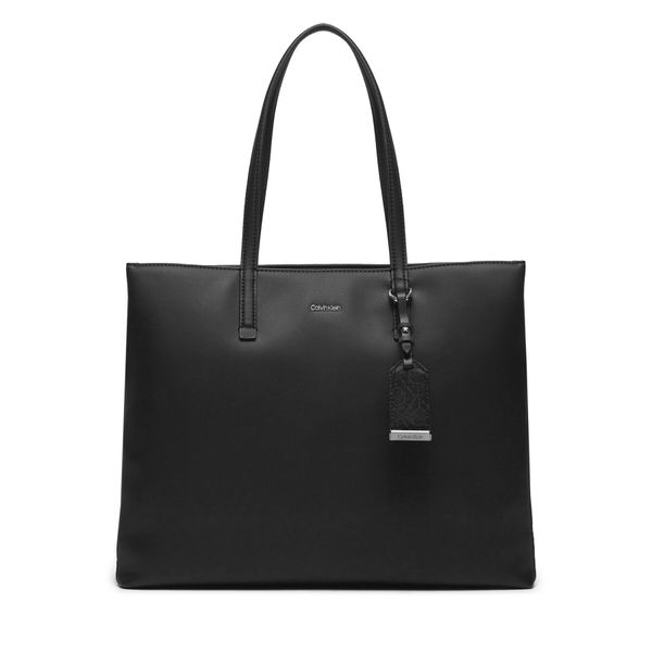 Calvin Klein Torbica Calvin Klein Ck Must Medium Shopper_Jcq K60K612347 Crna