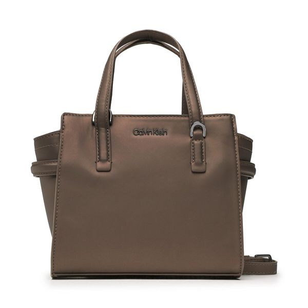 Calvin Klein Torbica Calvin Klein Ck Must Mini Tote Rubberized K60K610192 PBN