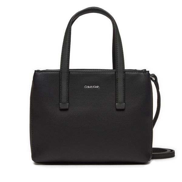 Calvin Klein Torbica Calvin Klein Ck Must Mini Tote_Pu/Nubuck K60K611873 Ck Black BEH