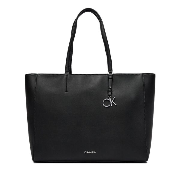 Calvin Klein Torbica Calvin Klein Ck Must Shopper Md K60K610610 Ck Black BAX