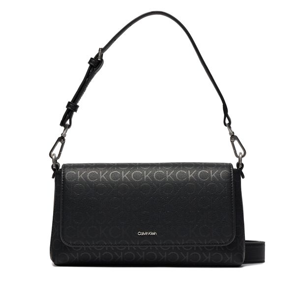 Calvin Klein Torbica Calvin Klein Ck Must Shoulder Bag_Epi Mono K60K611360 Black Mono 0GJ