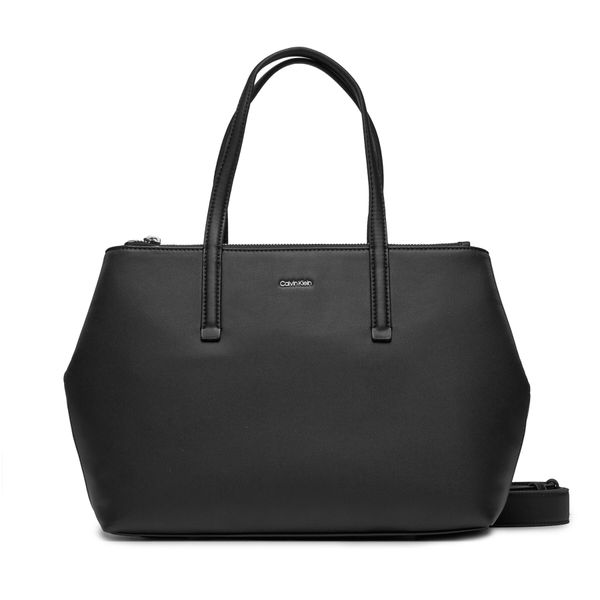 Calvin Klein Torbica Calvin Klein Ck Must Tote Md K60K611441 Ck Black BEH
