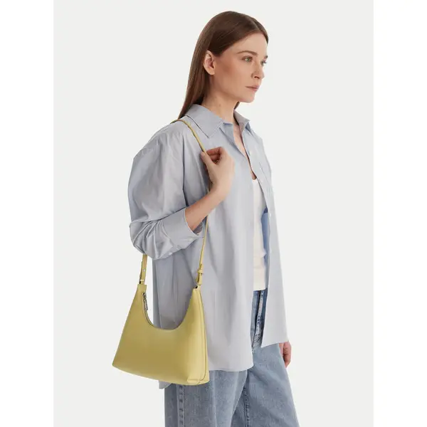 Calvin Klein Torbica Calvin Klein Foil Logo Conv Shoulder Bag LV04F3272G Žuta