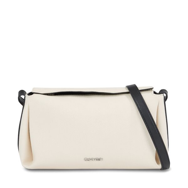 Calvin Klein Torbica Calvin Klein Gracie Mini Bag_Canvas K60K611754 Dk Ecru Canvas PC4