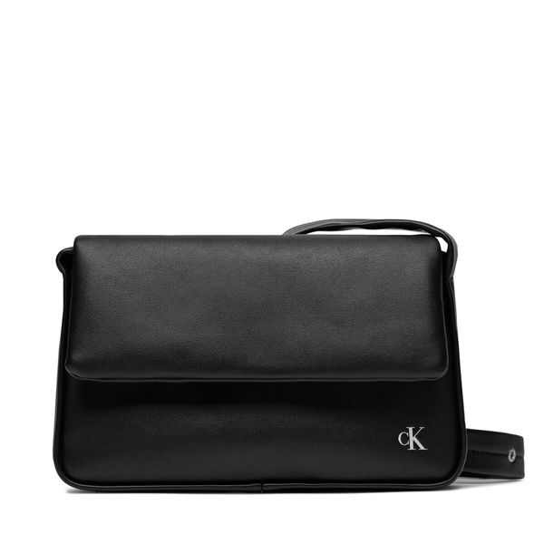 Calvin Klein Jeans Torbica Calvin Klein Jeans Block Flap Shoulderbag25 Pu K60K611467 Black BEH
