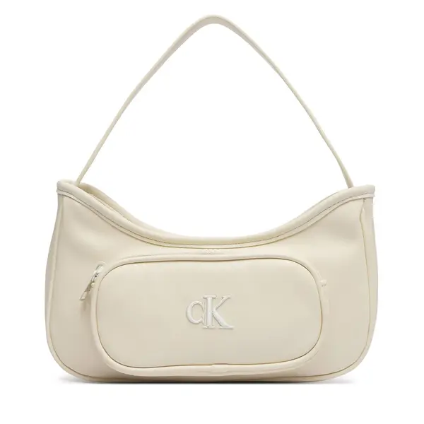 Calvin Klein Jeans Torbica Calvin Klein Jeans Ck Shoulder Bag IU0IU00757 Bež