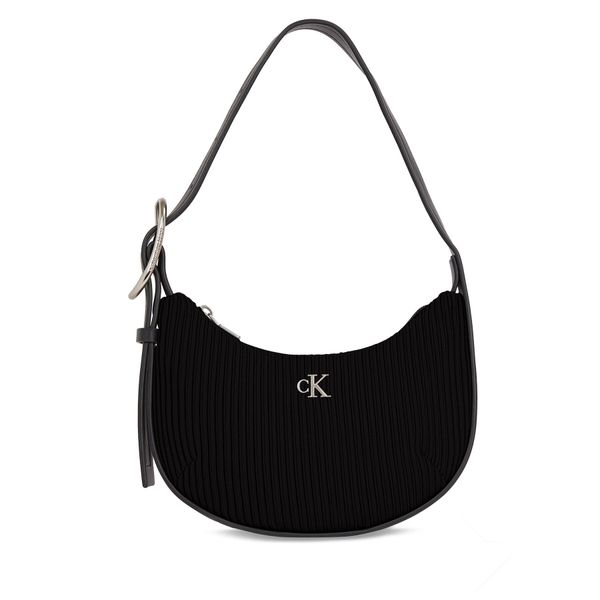 Calvin Klein Jeans Torbica Calvin Klein Jeans Crescent Small22 K60K611825 Black 0I0