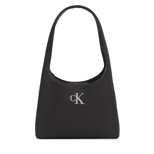 Calvin Klein Jeans Torbica Calvin Klein Jeans Minimal Monogram A Shoulderbag T K60K611820 Black BEH