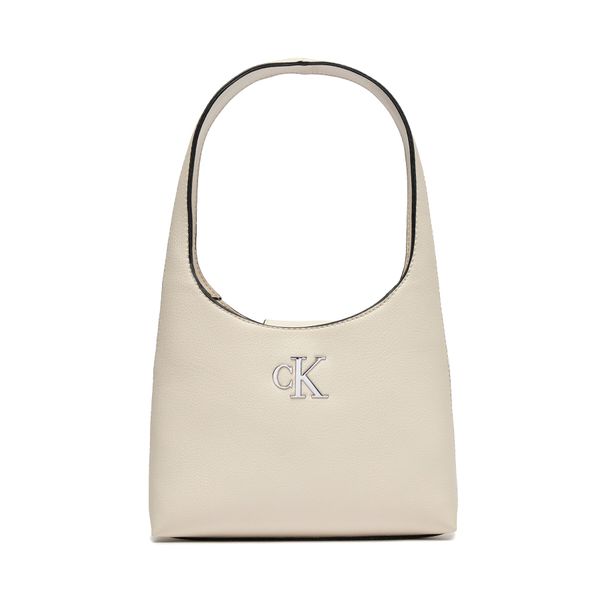Calvin Klein Jeans Torbica Calvin Klein Jeans Minimal Monogram Shoulder Bag K60K610843 Stone CI2