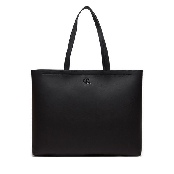 Calvin Klein Jeans Torbica Calvin Klein Jeans Minimal Monogram Slim K60K612236 Crna