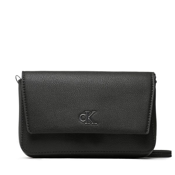 Calvin Klein Jeans Torbica Calvin Klein Jeans Minimal Monogram Walet W/Strap K60K610704 BDS
