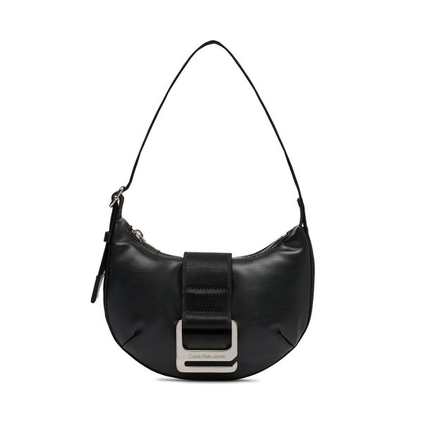 Calvin Klein Jeans Torbica Calvin Klein Jeans Off Duty Crescent Bag22 K60K611476 Black BEH