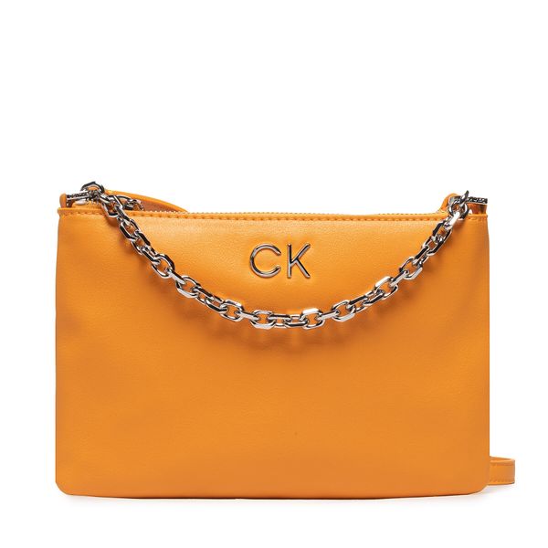 Calvin Klein Jeans Torbica Calvin Klein Jeans Re Lock Ew Crossbody W Chain K60K609115 Orange Flash SCD