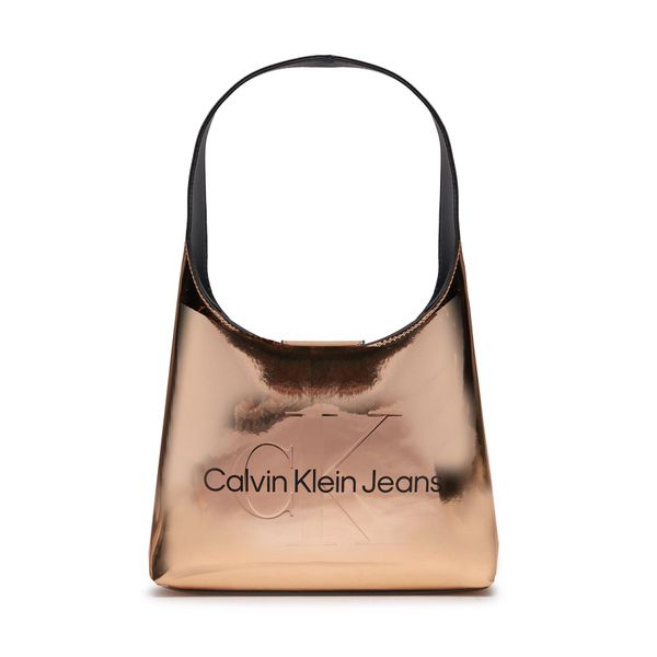 Calvin Klein Jeans Torbica Calvin Klein Jeans Sculpted Arc Shoulderbag22 Monof K60K611861 Frosted Almond TCY