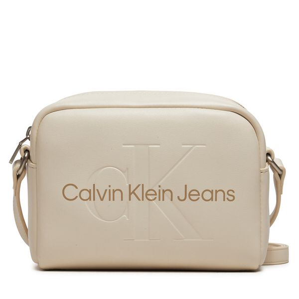 Calvin Klein Jeans Torbica Calvin Klein Jeans Sculpted Camera Bag18 Mono K60K612220 Écru