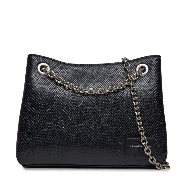 Calvin Klein Jeans Torbica Calvin Klein Jeans Sculpted Shoulderbag Ch24 Snake K60K611551 Black BEH