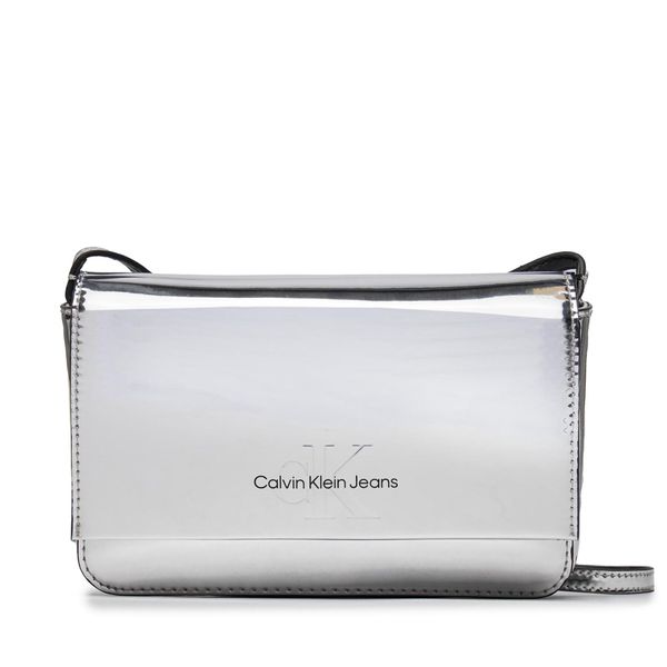 Calvin Klein Jeans Torbica Calvin Klein Jeans Sculpted Wallet Ph Cb19 Mono S K60K611865 Silver 0IM