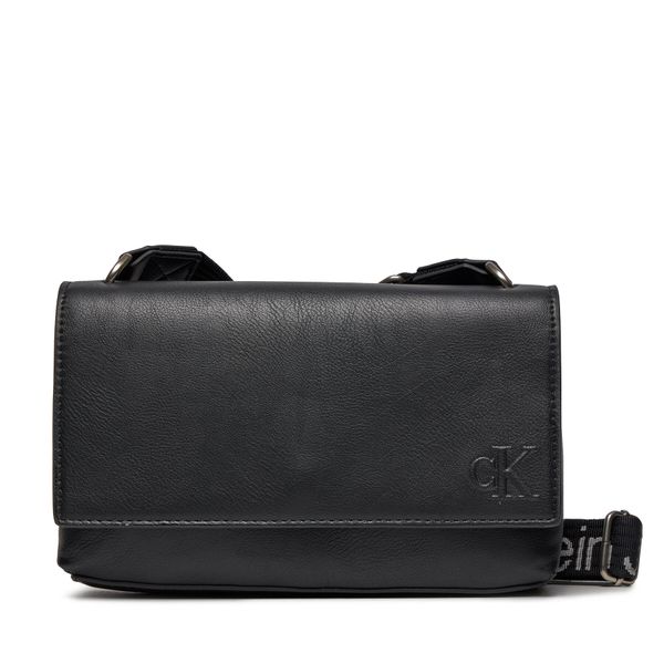 Calvin Klein Jeans Torbica Calvin Klein Jeans Ultralight Ew Flap25 Pu K60K611556 Black BEH