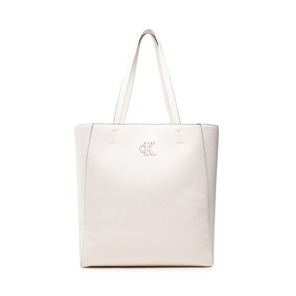 Calvin Klein Torbica Calvin Klein Minimal Monogram Shopper32 K60K609292 02W